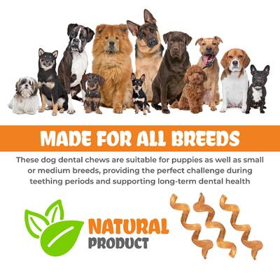 Curly Bully Sticks 6-inch Dog Treats, 6 count