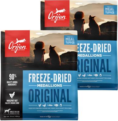 Original Grain-Free High-Protein Freeze-Dried Dog Food & Topper, 16-oz bag