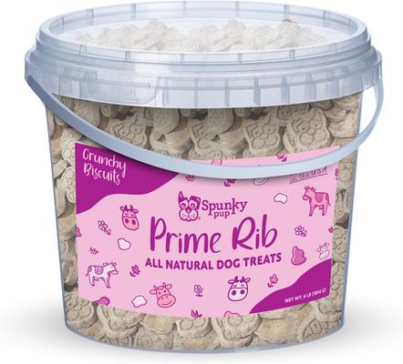 Beef Prime Rib Biscuits Crunchy Dog Treats, 24-oz bag