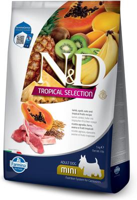 N&D Tropical Selection Lamb Adult Mini Dry Dog Food, 3.3-lb bag