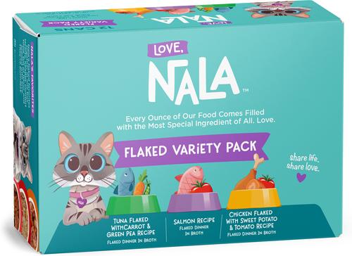 Flaked Salmon Recipe in Broth Adult Grain-Free Wet Cat Food, 2.8-oz can, case of 12