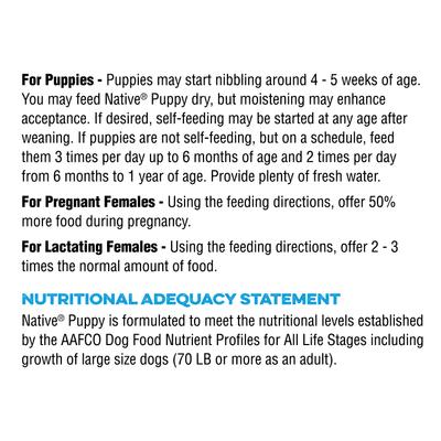 Alimento seco para perros con sabor a pollo para cachorros, bolsa de 20 lb