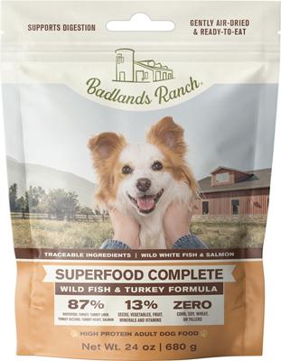 Superfood Complete Variety Pack Grain-Free Air-Dried Dog Food, 11.5-oz bag, case of 3