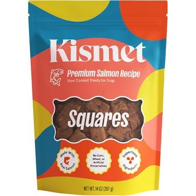 Palitos de salmón cocinados a fuego lento, premios para perros con cecina, bolsa de 14 oz