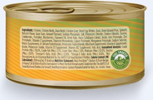 Bundle: Nulo Freestyle Beef & Mackerel in Gravy + Freestyle Chicken & Duck in Gravy Canned Cat Food