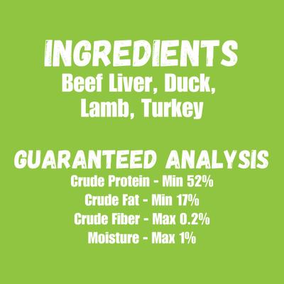 Liver Sprinkles Freeze-Dried Dog Treats, 3-oz jar