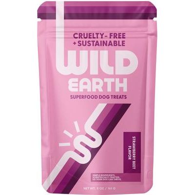 Snacks crujientes de proteína para perros con sabor a plátano Koji y canela, bolsa de 5 oz