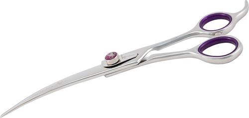 Tijeras curvas Scorpion para perros y gatos, 7 pulgadas