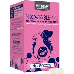 Proviable Probiotics & Prebiotics Digestive Health. 80 unidades. - Nutramax