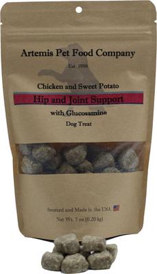 Hip & Joint Support Chicken & Sweet Potato Glucosamine Dog Treats, 7-oz bag