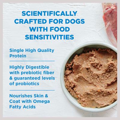 Simple Limited Ingredient Diet Lamb & Oatmeal Formula Canned Dog Food, 12.5-oz, case of 12