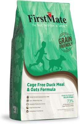 Grain Friendly Cage Free Duck Meal & Oats Formula Dry Dog Food, 25-lb bag