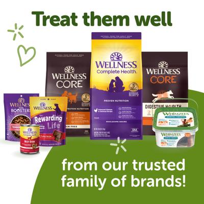 by Wellness Occupy Antler Dental Chews Natural Grain-Free Dental Dog Treats, Small, 24 count