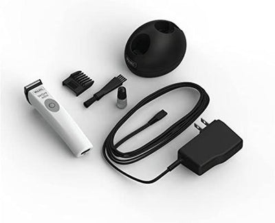 Cortapelos Vetiva Mini Trimmer para gatos y perros, color blanco