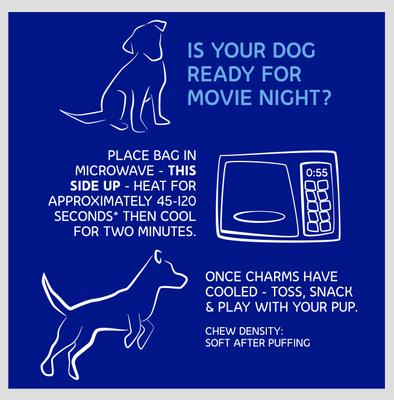 yaky CHARMS Bacon Dog Treats, 12 count