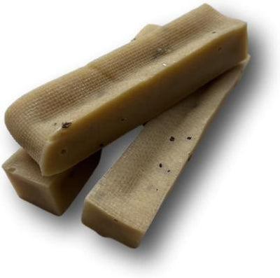 Golosinas masticables para perros con semillas de lino, sabor a queso de yak del Himalaya, tamaño grande, 3 unidades
