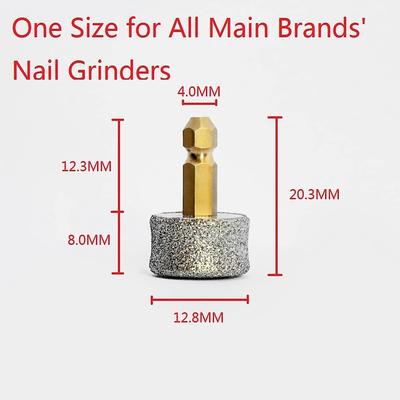 Replacement Dog Nail Grinder Wheel, 2 count