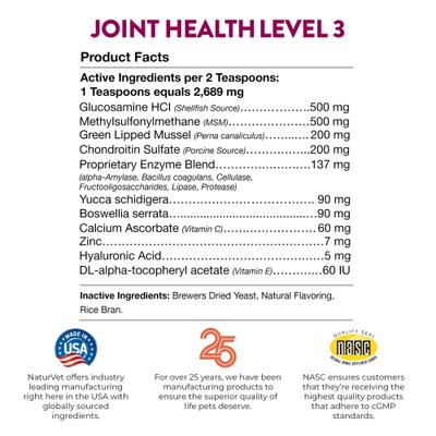Joint Health Advanced Care Powder Joint Supplement for Cats & Dogs, 10-oz bag