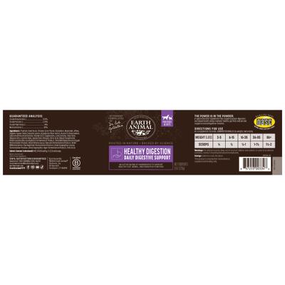 Suplemento nutricional probiótico digestivo en polvo Apothecary Healthy Digestion para perros y gatos, envase de 8 oz