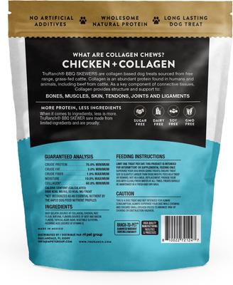 BBQ Collagen Skewers Hard Chew Dog Treats, 5-in, 15 count