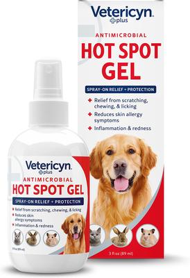 Plus Antimicrobial Hot Spot Spray for Dogs, Cats & Small Pets, 8-fl oz bottle