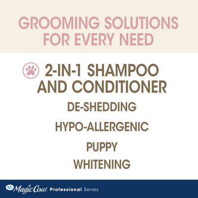 Champú y acondicionador para perros y gatos Magic Coat Professional Series, botella de 16 onzas líquidas