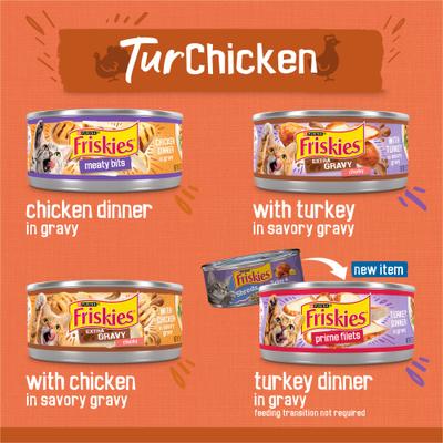 TurChicken Variety Pack Canned Cat Food, 5.5-oz can, case of 48