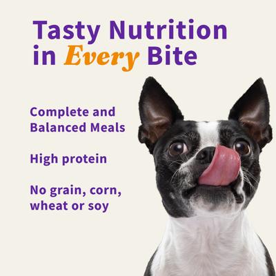 Meal Bites Beef Recipe Raw Freeze-Dried Dog Food, 14-oz bag