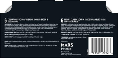 Breakfast Classic Loaf in Sauce Variety Pack Small Breed Adult Wet Dog Food Trays, 3.5-oz, case of 12