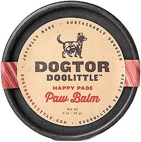 Happy Pads Natural Dog Paw Balm, 2-fl oz tube