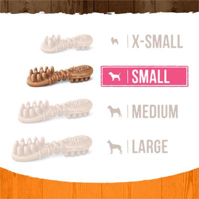 Fresh Kisses Dental Chews Pumpkin & Cinnamon Natural Small Dog Dental Treats, 4.8-oz pouch