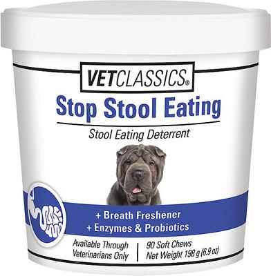 Stop Stool Eating Deterrent Chewable Tablets Dog Supplement, 60 count
