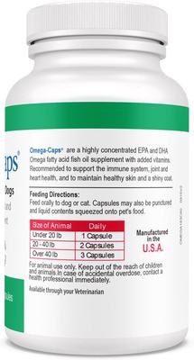 Softgel Capsules for Cats & Small Dogs, 60 count