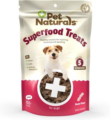 Peanut Butter Recipe Superfood Dog Treats, 120 count