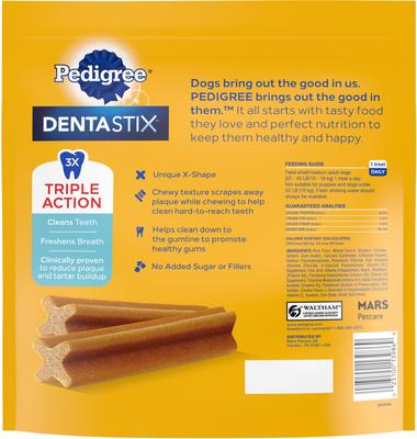 Dentastix Original - Golosinas dentales para perros pequeños y medianos, 90 unidades