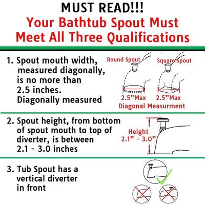 Deluxe Bathtub Spout Dog & Cat Wash Kit