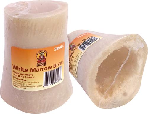 White Beef Bone Dog Treats, 3-in