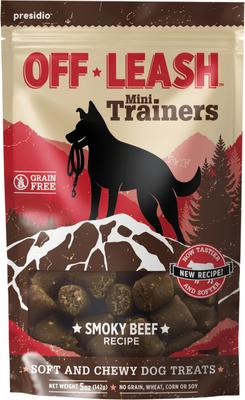 Mini Trainers Smoky Beef Soft & Chewy Dog Treats, 12-oz pouch