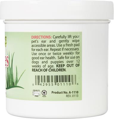 AromaCare Ear Wipes, 100 Count