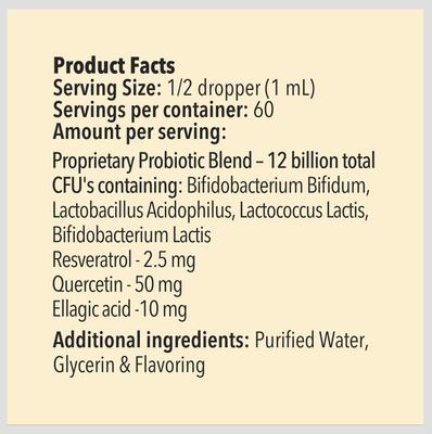 Digestive Support with Probiotics Chicken Flavored Liquid Digestive Supplement for Dogs & Cats, 2-fl oz bottle