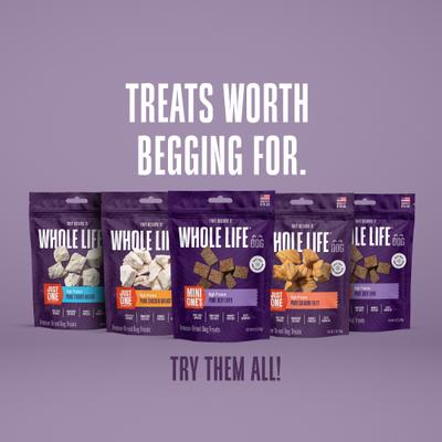 Mini One's Beef Liver Training Dehydrated Treats for Dogs, 6-oz bag