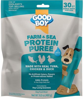 Variety Pack Puree Dog Food Topper, 90 count