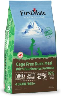 Limited Ingredient Cage Free Duck Meal with Blueberries Formula Dry Cat Food, 10-lb bag