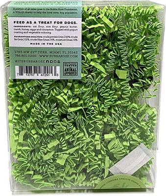 Galletas crujientes para perros con sabor a mantequilla de maní natural "Happy Birthday", 4 unidades