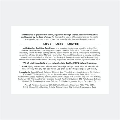 Acondicionador calmante para perros y gatos, aroma n.° 3, botella de 500 ml