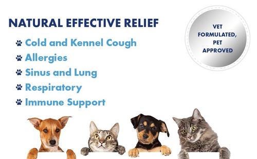 Respiratory Cough & Immune Support for Dogs & Cats, 2-fl oz bottle