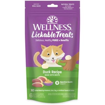 Lickable Treats Tuna Recipe Cat Treats, 0.4-oz pouch, pack of 6
