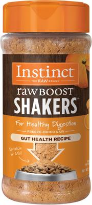 Raw Boost Shakers All Natural Beef Recipe High-Protein Grain-Free Freeze-Dried Dog Food Topper, 5.5-oz bottle