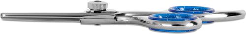 Professional Dog Grooming Thinning Shears, 4.5-in, Silver/Blue