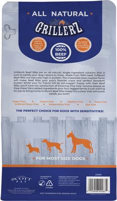 Beef Ribs Dog Treats, 5 count